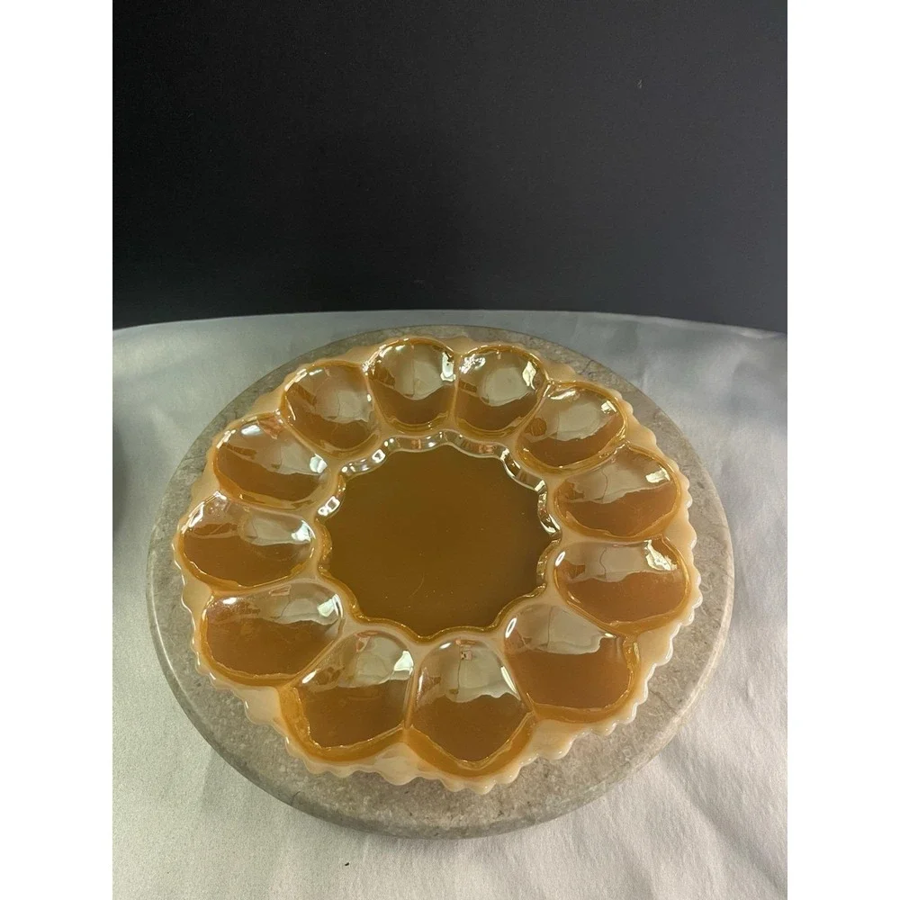 1950's Anchor Hocking Fire King Peach Lustre 10